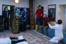 تیپ عجیب بهرام افشاری در سریال پایتخت ۶