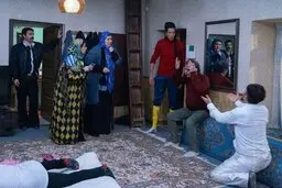 تیپ عجیب بهرام افشاری در سریال پایتخت ۶