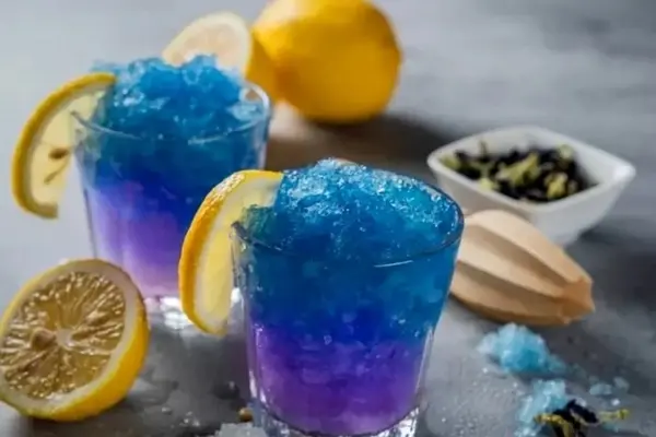 طرز تهیه شربت دورنگ گیاهی | رسپی شربت گیاهی دو رنگ مناسب گرمای تابستان
