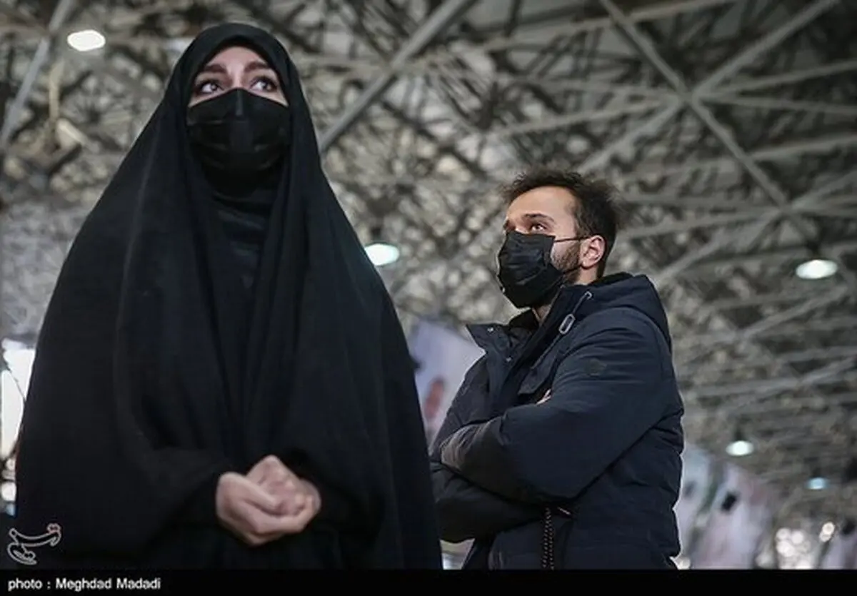 تصویر غم انگیز از فرزند سردار سلیمانی 