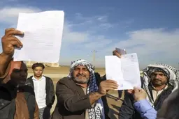 بدعهدی مستاجر نفتی در زمین‌های کشاورزی هویزه خوزستان 