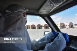 خاکسپاری غریبانه قربانیان کرونا 