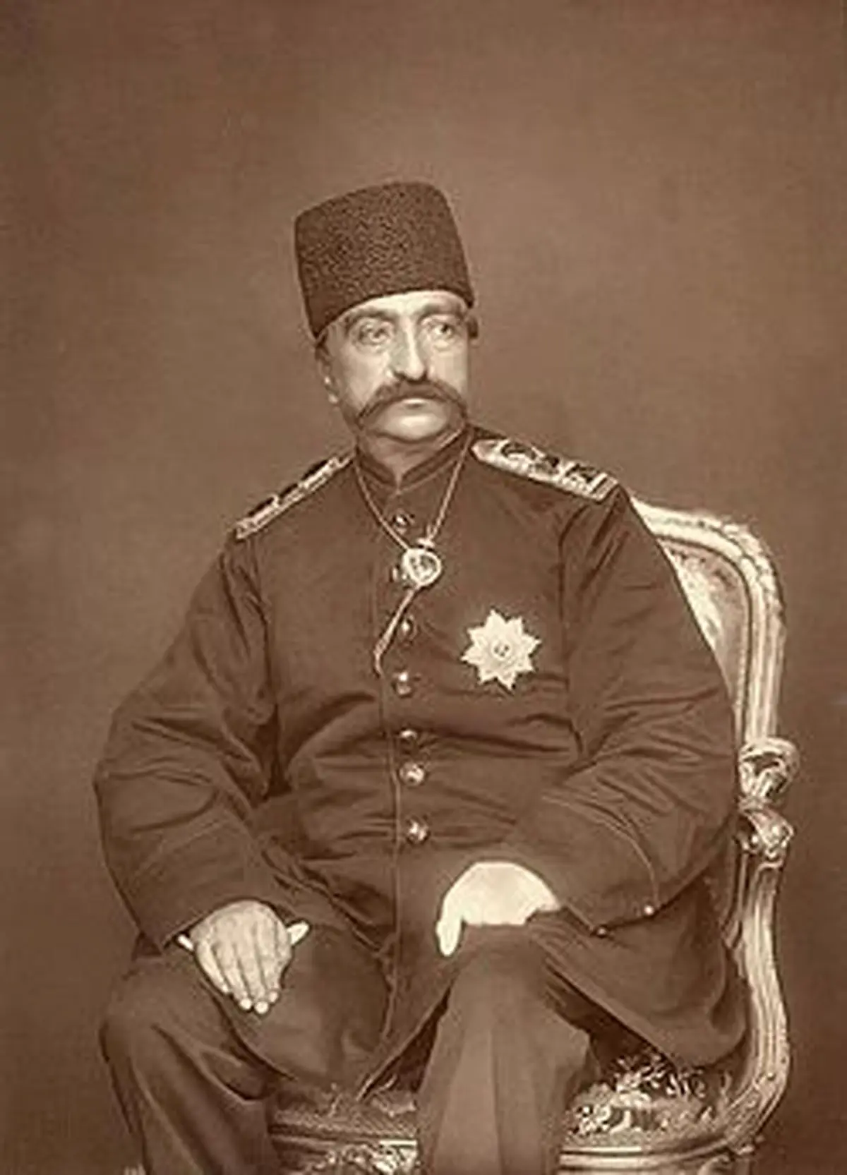 تصویری ثبت شده و تاریخی از سفر ناصرالدین شاه به اروپا+ تصویر