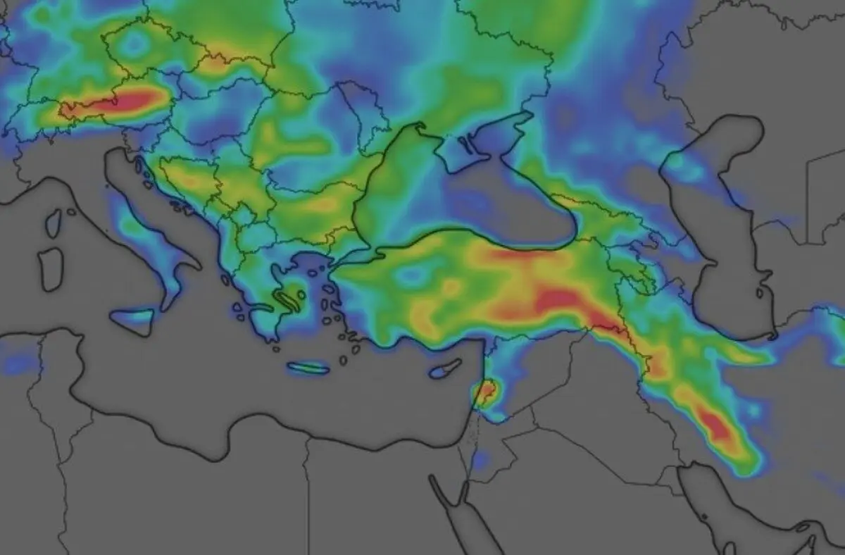وقوع اتفاقی نادر در کشور | همزمانی بارش برف در رشته کوه زاگرس  ایران و اتریش!