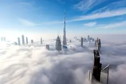  یک عکاس خلاق خط افق همیشه در حال تغییر شهر دبی را در قالب تصاویر ثبت کرد