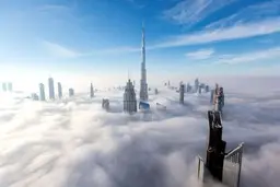  یک عکاس خلاق خط افق همیشه در حال تغییر شهر دبی را در قالب تصاویر ثبت کرد