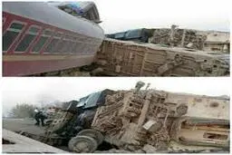 علت حادثه قطار  در طبس فاش شد | مست بودن راننده بیل مکانیکی کار دست مسافران داد