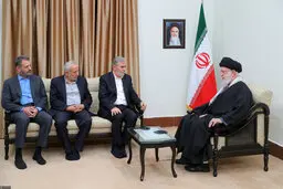 دیدار رهبر انقلاب با دبیر کل جنبش جهاد اسلامی | صحبت های رهبر انقلاب درباره غزه