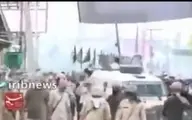 حمله پلیس هند به عزاداران حسینی در کشمیر بدلیل زیر پا گذاشتن مقررات کرونا + ویدئو