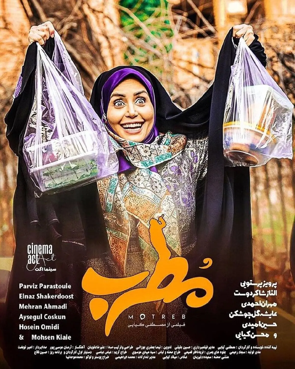 رونمایی از پوستر جدید «مطرب» با تصویری از الناز شاکردوست