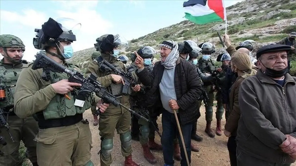 سرکوب تظاهرات ضد شهرک‌سازی فلسطینیان در کرانه باختری