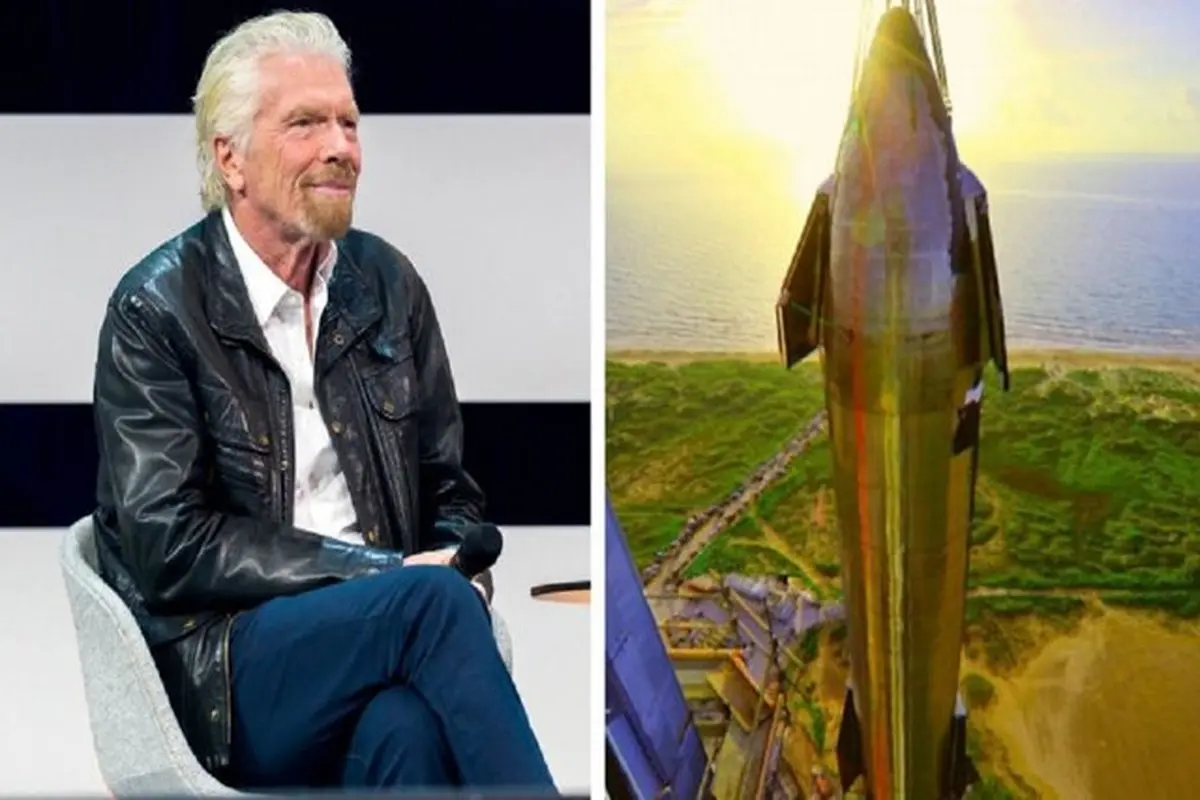 
"ریچارد برانسون" میلیاردر امریکایی، اولین مسافر موشک "ایلان ماسک"
