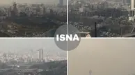 تصاویری از آلودگی هوای تهران در عصر امروز