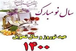 لحظه تحویل سال ۱۴۰۰ چه ساعتی است؟