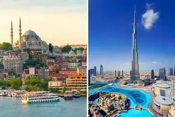 دبی یا استانبول مقصد مناسب تری برای نوروز ۱۴۰۴ است؟
