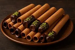 طرز تهیه ویفر رول | این خوراکی رو واسه کوچولوت درست کن +ویدئو