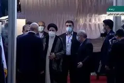 آیت‌الله رئیسی وارد مجلس شد