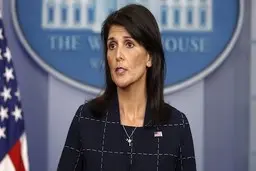 نیکی هیلی: آمریکا در سال ۲۰۲۴ رئیس‌جمهوری زن خواهد داشت 