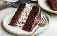 طرز تهیه کیک بستنی دسری راحت برای تابستان +ویدئو