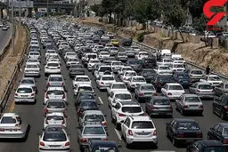افزایش 40 درصدی تردد در جاده ها