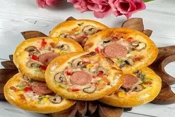 برای مهمونیات مینی پیتزا درست کن، خیلی ساده است | طرز تهیه مینی پیتزا به روش فست فودی ها 