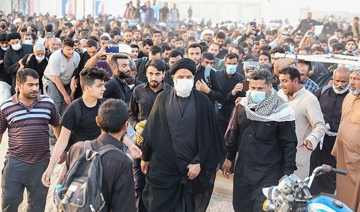 «سرگردانی» دو هزار زائر ایرانی در مرز مهران برای ورود به عراق + عکس