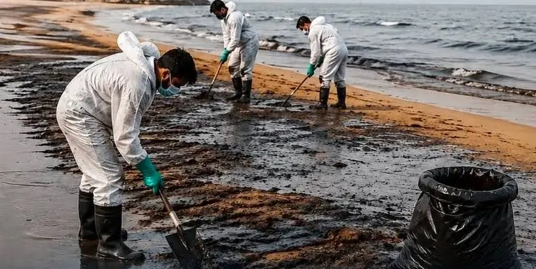 علت آلودگی نفتی خلیج فارس مشخص شد
