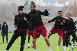 تمرین تیم فوتبال تراکتور روز دوشنبه تعطیل شد