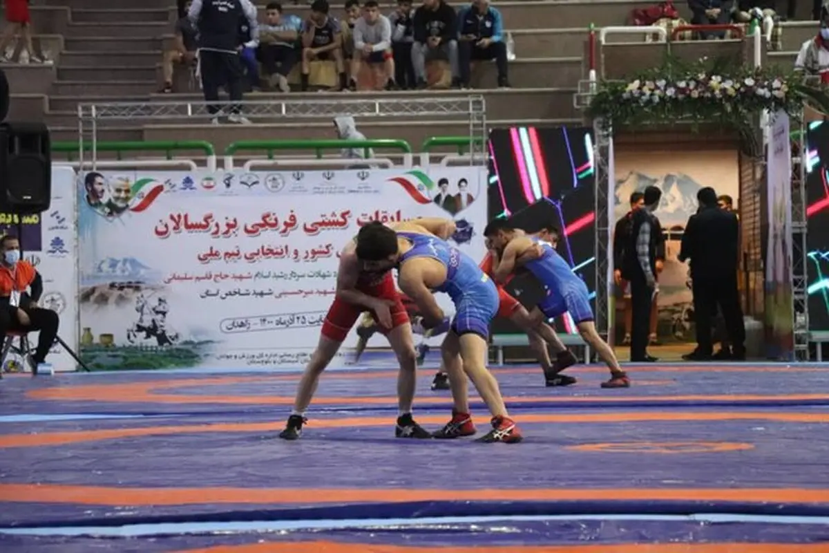 پایان رقابت های کشتی فرنگی قهرمانی کشور با معرفی نفرات برتر| خوزستان قهرمان شد