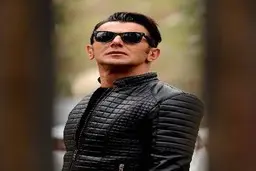فیلم لو رفته از امین حیایی با ماشین غول‌پیکرش در یکی از محلات لوکس تهران!+ویدئو 