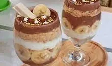 طرز تهیه دسر موزی آسان برای مهمانی ها | بهترین رسپی برای دسر موزی