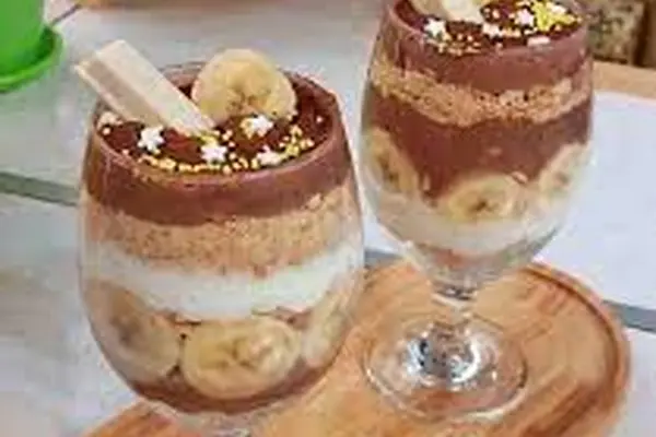 طرز تهیه دسر موزی فوری | اگه دلت یه دسر فوری میخواد دست بکار شو + ویدیو 