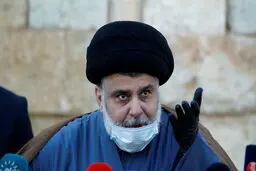 مقتدی صدر: از این پس باید سلاح در دست دولت باشد | فراکسیون ما دولت را تشکیل می‌دهد