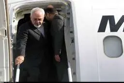 وزیر امور خارجه وارد رم شد 