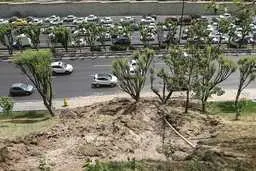 رانش زمین در بزرگراه همت تهران | دلیل چه بود؟