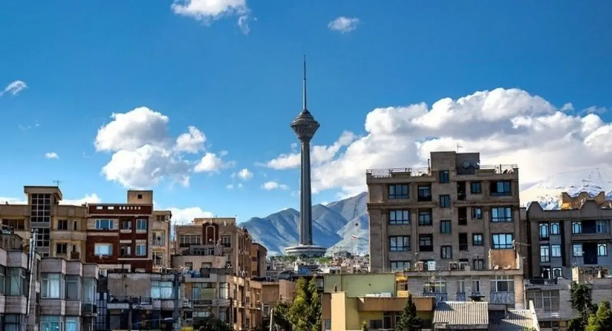 هشدار زرد هواشناسی برای تهران | هشدار زرد رنگ برای باران و بادهای شدید