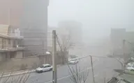 آلودگی هوای بارانی تهران