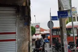 سقف بازار امین السلطان تهران برای دومین بار فروریخت 