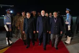 هیات ایرانی به ریاست قالیباف وارد اسلام‌آباد شد