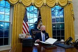 بایدن |  محتوای نامه ترامپ را فاش نمی‌کنم 