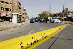 انفجار بمب در مسیر کاروان آمریکایی در استان بابِل عراق 