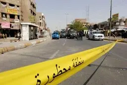 انفجار بمب در مسیر کاروان آمریکایی در استان بابِل عراق 