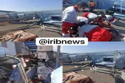 
حادثه   |   یک دستگاه اتوبوس در محور قم کاشان  واژگون شد 
