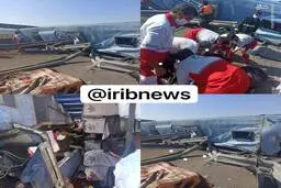 
حادثه   |   یک دستگاه اتوبوس در محور قم کاشان  واژگون شد 
