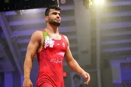 علیرضا مهمدی نقره گرفت | کشتی فرنگی؛ مهمدی فینالیست المپیک 2024 پاریس
