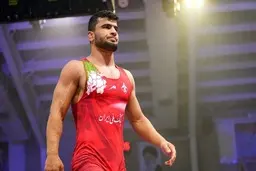 علیرضا مهمدی نقره گرفت | کشتی فرنگی؛ مهمدی فینالیست المپیک 2024 پاریس
