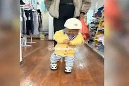 کودکی که در خردسالی، پیر شده است+ویدئو 