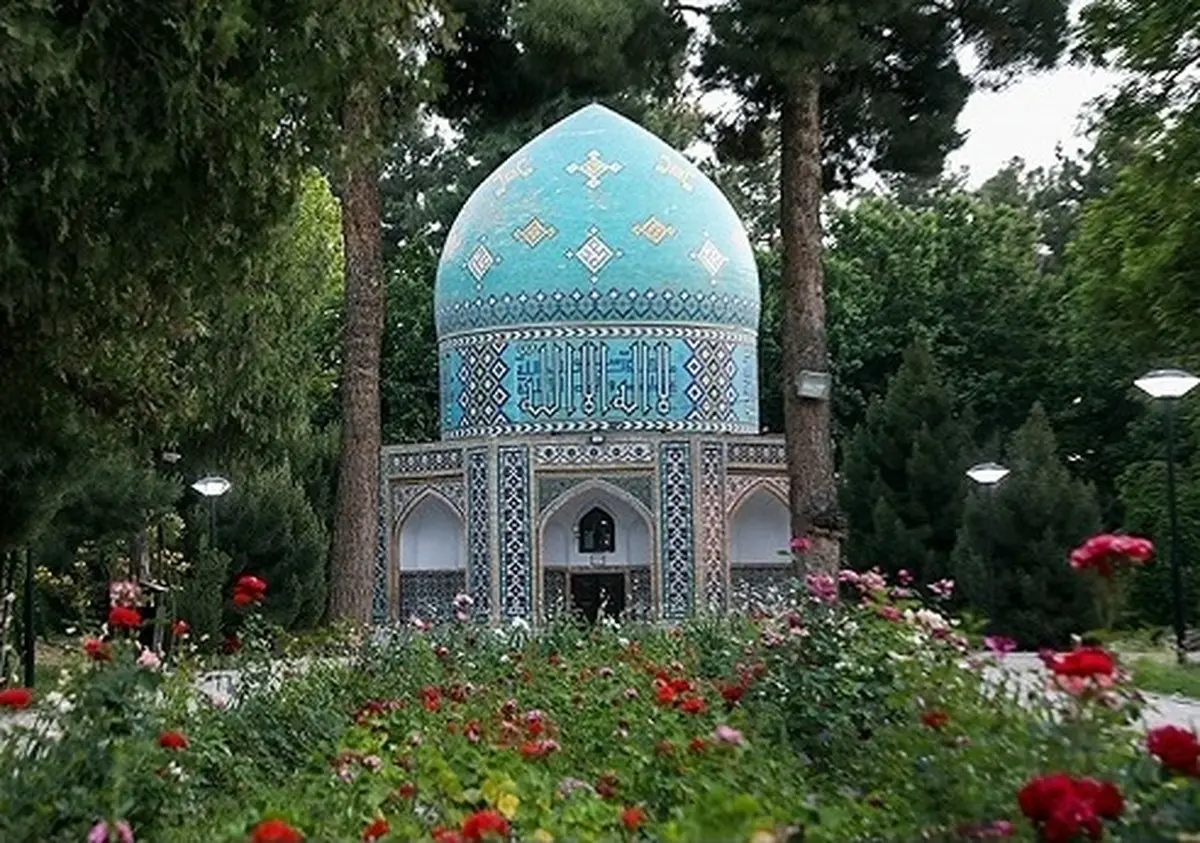 زیبایی آرامگاه عطار نیشابوری در بهار+ تصاویر| تصاویر دیدنی از آرامگاه عطار نیشابوری را از دست ندهید