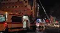گزارش پایانی آتش‌سوزی مجتمع مسکونی در مجیدیه| ۱۳ مصدوم و ۱ فوتی