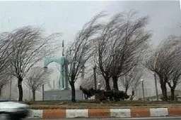 وزش باد شدید در نیمه شرقی کشور